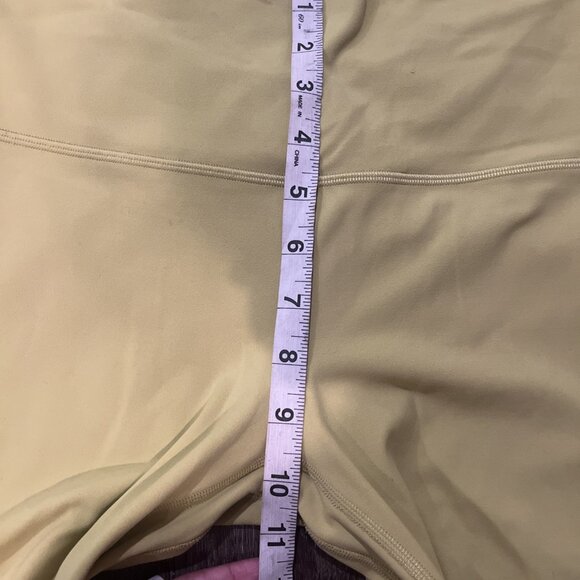 Lululemon Align High-Rise Pant Leggings 25" Yellow Pear Size10 W5CTCS - Picture 4 of 9
